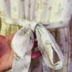 Gunne Sax Vintage by Jessica Floral Dress Long Sleeve Flowers Size S/M Photo 7