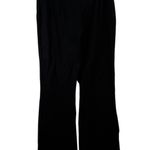 Spanx The Perfect Wide Leg Double Split Pants Black Office Capsole Womens Medium Photo 4