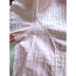 Burberry London Women's L 100% Cotton Pink Plaid Button Down Shirt Size L Photo 3