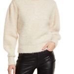 & Other Stories & Other Stories Rhinestone Button Beige Sweater NEW Photo 1