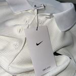 Nike NWT  Women's Victory Dri-FIT Sleeveless Golf Polo in White Photo 4