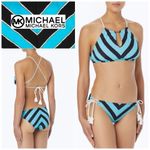 Michael Kors  nautical rope stripe bikini. Large. NWT Photo 1