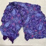 Vera Bradley  Scarf Lilac Tapestry Soft Fringe Scarf *retired pattern* EUC Photo 0