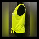 Energie Yellow bottom tie-up workout Tank top- size Small Photo 1
