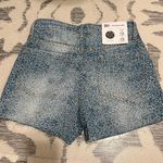 BP . HIGH WAISTED Floral All Over Print Denim MOM SHORTS Size 23 NWT Photo 8