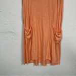 Fresh Produce  Orange Cotton Mini Dress Womens S Short Sleeve Casual Beachy Hike Photo 2