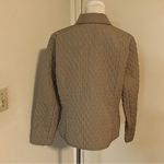 Briggs New York Vintage 90's  beige khaki quilted button up jacket Photo 2
