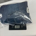 Ymi  Gigi Fit Flared Jeans Womens 3 Blue Denim Cotton Stretch High Rise Raw Hem Photo 15