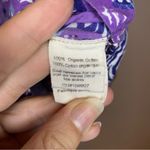 Printfresh  Tiger Queen Long Sleeve Button PJ Pajama Top Amethyst Purple Small Photo 8