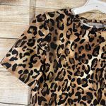 ZARA shift leopard short dress women Size Small Photo 2