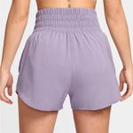 Nike  One Women's Dri-FIT Ultra High-Waisted 3" Brief-Lined Shorts, Purple, XS Photo 5