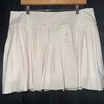 Athleta  White Pleated Skirt Photo 0