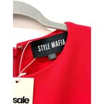 Style Mafia Belted Asymmetrical Ruffle Hi Photo 3