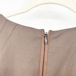 Lafayette 148 Womens Quiet Luxury Career Virgin Wool Blend Sheath‎ Dress Size 12 Brown Photo 4