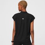 FIGS  Rafaela oversized Womens scrub top Black Size XL Photo 2