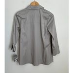 Habitat  Placket Button Up‎ Blouse - Stone NWT size xs Photo 4