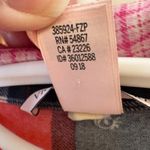 Victoria's Secret  Patchwork Plaid Sleep Shirt Button Front Size Medium Photo 4