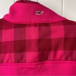 Vineyard Vines  hot pink barbie core plaid pullover sweatshirt size XS preppy‎ Photo 1