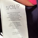 CAbi NWT Floral Ellery Long Sleeve Shift Dress Royal Flower Size Small Feminine Photo 13