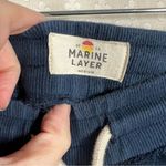 Marine layer Blue Velour High Rise Jogger Pants Photo 5