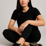 Michael Kors Signature Monogram Black & Gold Runner Sneakers Photo 0