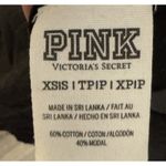 Victoria's Secret Victoria’s Secret Pink Black Short Sleeve T-shirt, Open Back, Scoop Neck, XS Photo 3