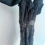 Free People  Womens Cruel Intentions Crochet-Lace Mini Dress, Black, Size 2 Photo 9