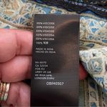 Free People Luna Scarf Print Tunic In Ocean Blue Oversized XS Photo 6