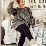 Zella  Cali Tie Dye Sweatshirt Dress Size Small Photo 1