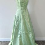Vintage Fairy Prom Dress Green Size M Photo 2