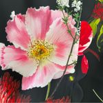 Ted Baker London Tanii Floral Mock Neck Scallop Shift Dress Berry Sundae Photo 12