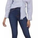 Spanx NWT  Ankle Skinny Midnight Shade Dark Blue Pull On‎ Jeans Size 1X Photo 0