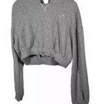 For Love & Lemons Gray Cropped Hoodie Sweatshirt & Joggers XL Set New VS FLL NWT Photo 1