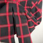 Trina Turk  Dress Chiyah Plaid Holiday Shift Dress Sweetheart Neck Size 6 Photo 8