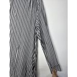Vera Wang Simply  Women's Dress Shirt Small Vertical Stripe Button Front Blouse Photo 3