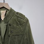 Miss Me  Olive Green Military Utility Jacket Womens Size L Cotton Blend Y2K Photo 1