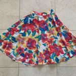 Flying Tomato NWOT Pleated Midi Floral Skirt Sz S Photo 0