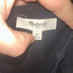 Madewell  XS black minimalist elevated basic v-neck top Photo 2