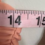 Cupshe Women’s‎  Peach Black White Stripe One-piece Swimsuit Size Large NEW Photo 10