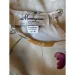 Vintage Y2K Cream Floral Fairy Whimsy Maxi Church Spring Dress Sleeveless (M) Size M Photo 4