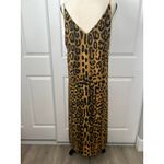 Adam Lippes Adam Lippes Leopard Print Midi Slip Dress Sleeveless 12 Animal Print Photo 3