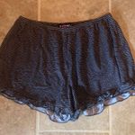 Eye Candy Striped Ruffle Lounge/ Sleep Shorts Photo 0