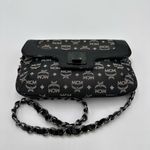 MCM  Monogram Black and Gray Shoulder Bag Photo 1