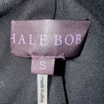 Hale Bob  Sleeveless V Neck Fit and Flare Dress Panel Blocked Black & Gray‎ EUC S Photo 8