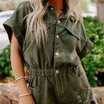 Impressions Denim Romper Photo 0