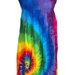 NEW Dimple Dyes Tie Dye Strapless Dress Size XS Photo 0