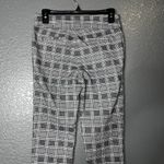 Soho  Apparel LTD Women's Plaid Skinny Pull-On Stretchy Pant Size S Black & White Photo 1