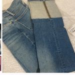 frame denim Le Crop Mini Boot Reverse Cuff Jeans Clifton Wash sz 24 NWOT Photo 1