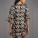 Farm Rio x Anthropologie Geo Toucan Mini Dress - Size XXS - Black/White - NWT Photo 2
