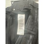 frame denim FRAME Le Mini Boot Jeans Size 33 Black‎ Coated Denim Mid Rise Stretch Bootcut Photo 3